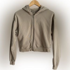 SKIMS Outdoor Fleece Zip Up | Desert